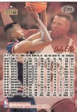 Dale Ellis back