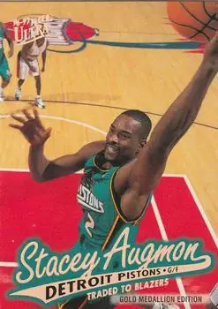 1996-97 Ultra #G-177 Gold Medallion Stacey Augmon