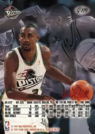 Grant Hill back