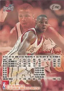 Back of Emanual Davis