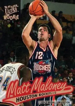 1996-97 Ultra #G-192 Gold Medallion Matt Maloney