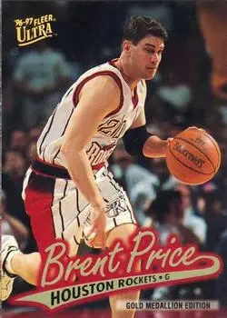 1996-97 Ultra #G-193 Gold Medallion Brent Price