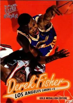 1996-97 Ultra #G-202 Gold Medallion Derek Fisher
