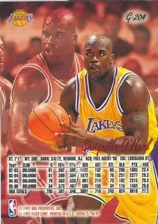 Shaquille O'Neal back