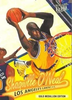 1996-97 Ultra #G-204 Gold Medallion Shaquille O'Neal