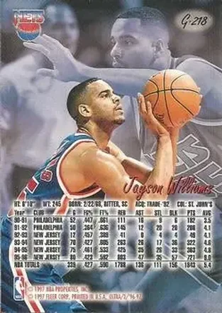 Jayson Williams back