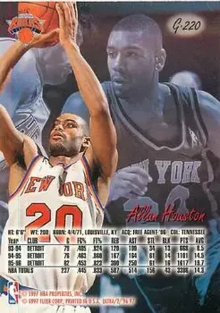 Allan Houston back