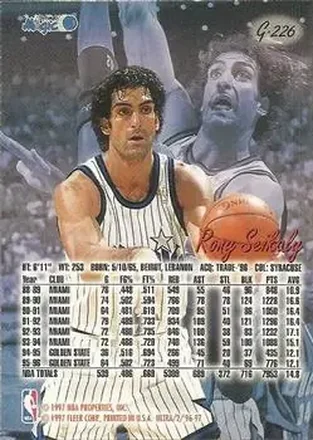 Rony Seikaly back