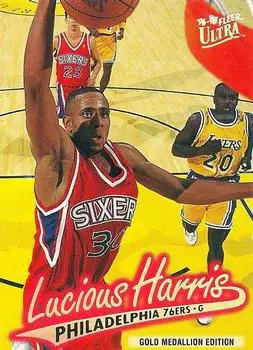 1996-97 Ultra #G-229 Gold Medallion Lucious Harris