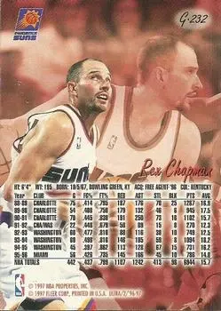 Back of Rex Chapman
