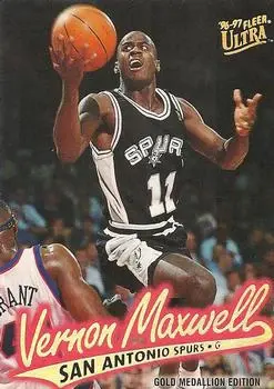 1996-97 Ultra #G-242 Gold Medallion Vernon Maxwell