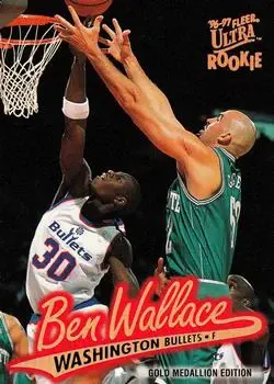 1996-97 Ultra #G-263 Gold Medallion Ben Wallace