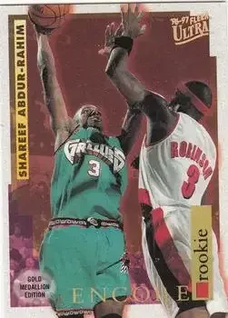 1996-97 Ultra #G-264 Gold Medallion Shareef Abdur-Rahim