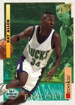 1996-97 Ultra #G-265 Gold Medallion Ray Allen