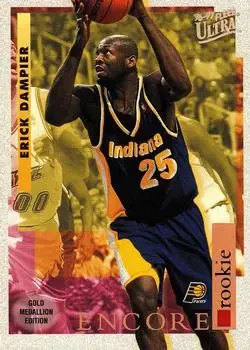 1996-97 Ultra #G-268 Gold Medallion Erick Dampier