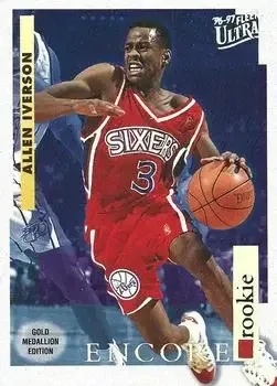 1996-97 Ultra #G-270 Gold Medallion Allen Iverson