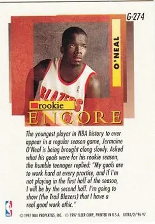 Jermaine O'Neal back