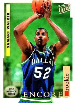 1996-97 Ultra #G-276 Gold Medallion Samaki Walker