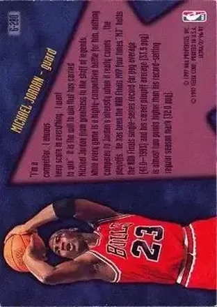 Michael Jordan back