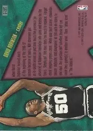 David Robinson back