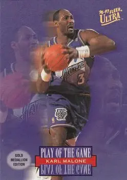 1996-97 Ultra #G-293 Gold Medallion Karl Malone