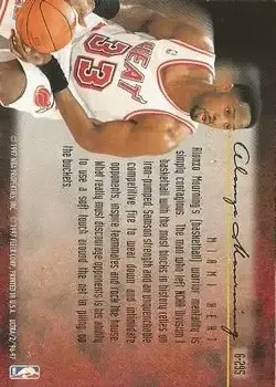 Back of Alonzo Mourning