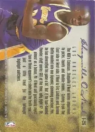 Shaquille O'Neal back