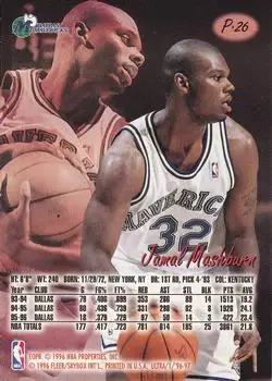 Back of Jamal Mashburn