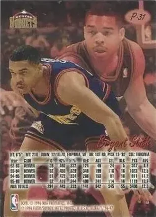 Bryant Stith back