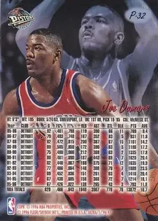 Joe Dumars back