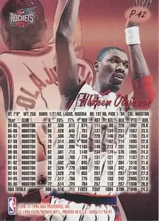 Hakeem Olajuwon back