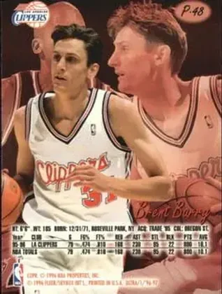 Brent Barry back