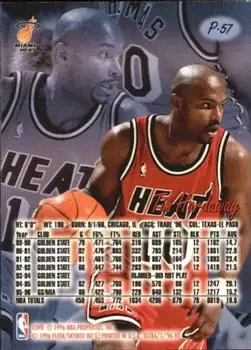 Back of Tim Hardaway