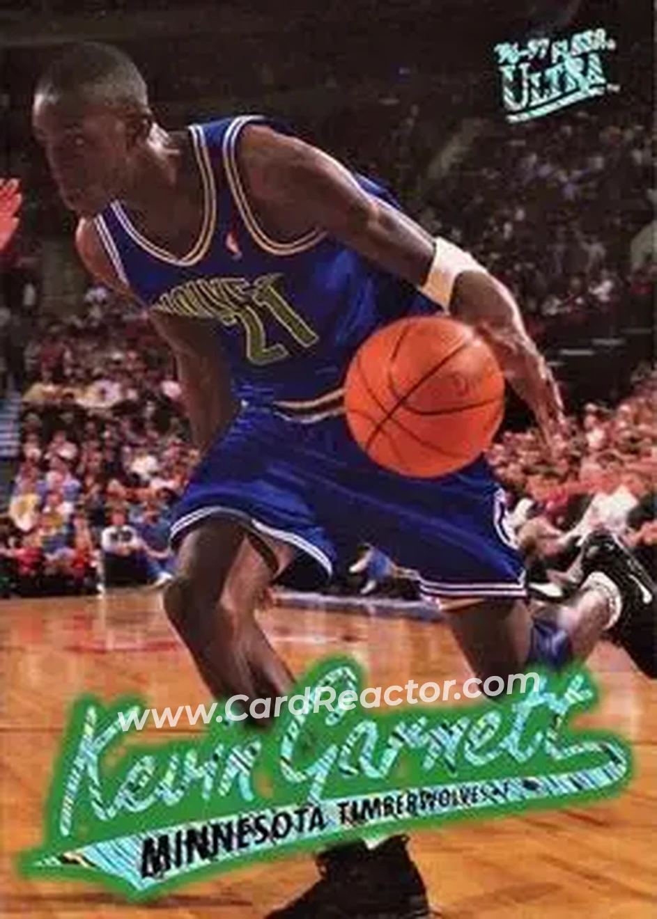 Enlarged card image
