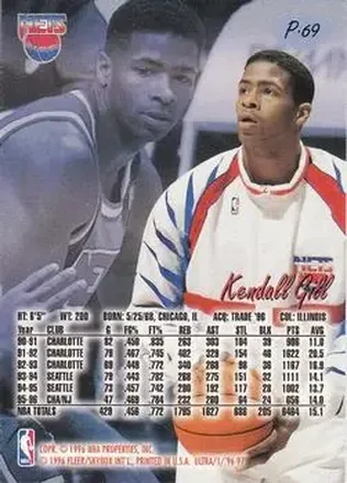 Kendall Gill back
