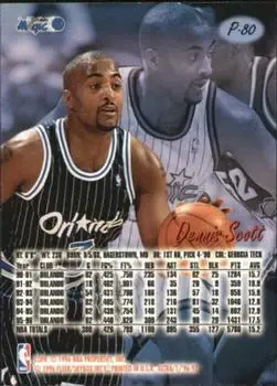 Back of Dennis Scott