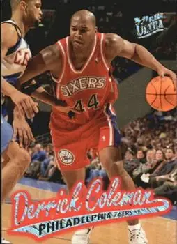 1996-97 Ultra #P-81 Platinum Medallion Derrick Coleman