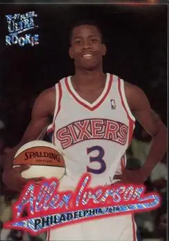 1996-97 Ultra #P-82 Platinum Medallion Allen Iverson