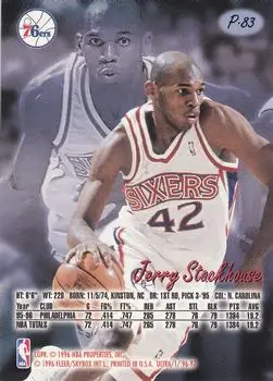 Back of Jerry Stackhouse