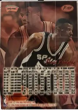 Back of David Robinson