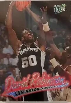 1996-97 Ultra #P-101 Platinum Medallion David Robinson