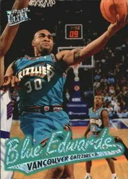 1996-97 Ultra #P-118 Platinum Medallion Blue Edwards