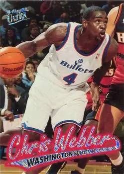 1996-97 Ultra #P-123 Platinum Medallion Chris Webber