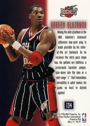 Hakeem Olajuwon back