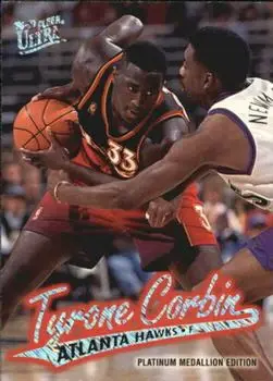 1996-97 Ultra #P-151 Platinum Medallion Tyrone Corbin