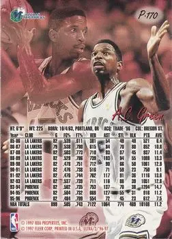 Back of A.C. Green