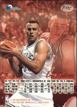 Back of Eric Montross