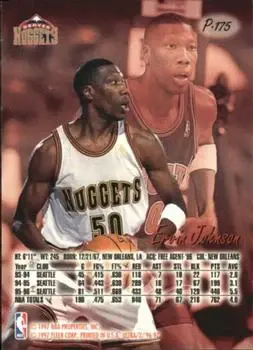 Back of Ervin Johnson
