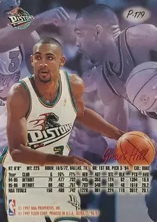 Grant Hill back
