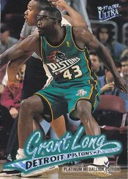 1996-97 Ultra #P-181 Platinum Medallion Grant Long